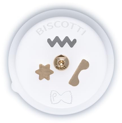 Pastidea - Trafila in POM Biscotti Compatibile con Philips Pasta Maker Avance e Serie 7000