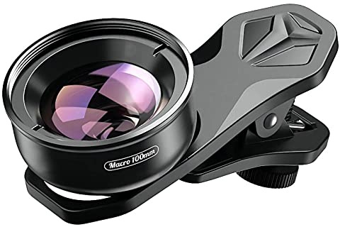 HD Phone Lens 100mm  Professional Macro Photography Lens for Dual Lens/Single Lens iPhone,Pixel,Samsung Galaxy Smartphones
