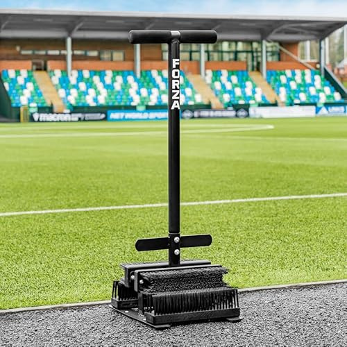 FORZA Compact Boot Scraper Tool | Brush, Wiper, and Cleaner Kit for Sports and Outdoor Shoes - Effective Mud & Dirt Remover for Boots, Shoes and Wellies