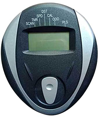 Oshhni Tachimetro Monitor Universale LCD con Misurazione della Frequenza Cardiaca Ciclo Durevole Contatore Professionale per Computer Bici Sportive Cyclette, SM