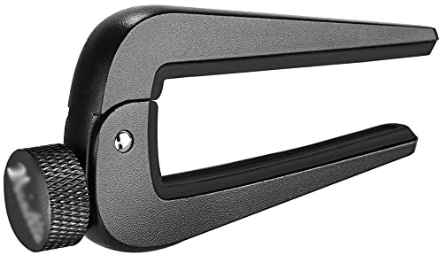 Startseite Musikinstrumente Gitarren-Kapodaster Universaler, breit Verstellbarer Gitarren-Kapodaster, passend für 6/12-saitige akustische Klassische E-Gitarre, Bass