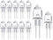 JOPHEK Ampoule Halogene G4 12V 20W, 12 Pièces Ampoule G4 3000K Blanc Chaud, Lampe de Base à Broche Halogène, Gradable, Lampe Halogène G4 pour Lustres en Cristal, Micro-ondes Cuisinière Plafonniers