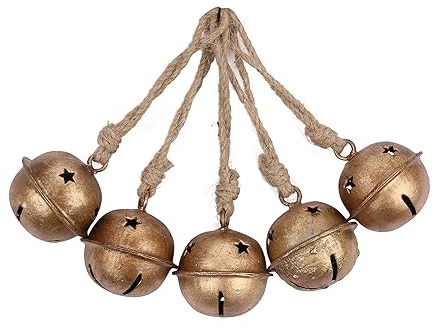 Vivanta Decorazioni natalizie - Campane per artigianato, decorazioni per la casa, ornamenti per campane di Natale, campane di Natale per la decorazione - Vintage