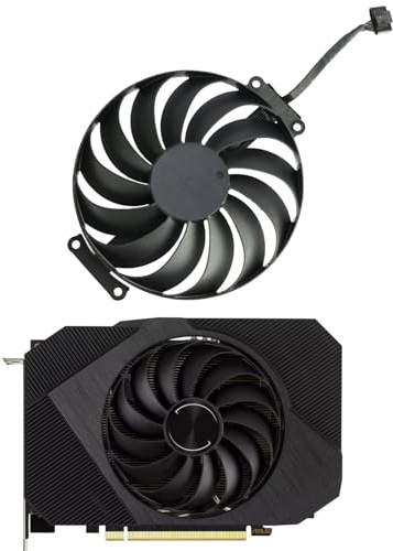 95MM 6PIN T129215SU CF1010U12D RTX3050 RTX3060 Phoenix GPU Fans ITX for ASUS Phoenix RTX 3050 3060 Graphics Card Replacement Cooling Fan