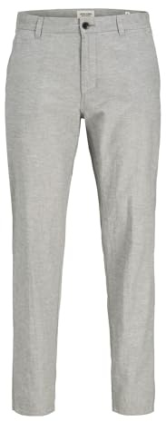 JACK&JONES Jpstace Jjsummer-Pantaloni Chino SN, Agave Green, 32W x 30L Uomo