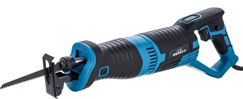 KATSU Tools Reciprocating Saw 900W, 22mm Stroke Length, 2800 SPM, Variable Speed, Tool-Free Blade Change, Rotatable Handle, Electric Corded Sabre Saw for Wood, Metal & PVC Cutting