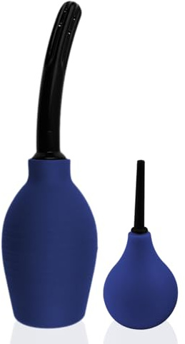 kiptyg Enema para Limpieza de Colon 310ml+90ml con ABS Médico-Kit de Lavativa Anal y Vaginal con 2 Peras (Grande y Pequeña) para Hombres y Mujeres-Ducha Íntima Higiénica BPA-Free para Uso en el Hogar