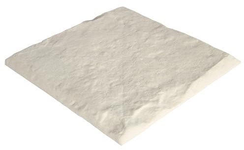 COSTWAY Lot de 8 Dalles de Jardin avec Piquets de Sol, 39,5x39,5cm, Dalles Extérieures de Terrasse Tout Temps, Revêtement de Sol Plastique Imperméable pour Pelouse et Cour, Charge 300kg, Beige