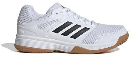 adidas Damen Speedcourt Women Indoor Shoes Schuhe, FTWR White/core black/GUM10