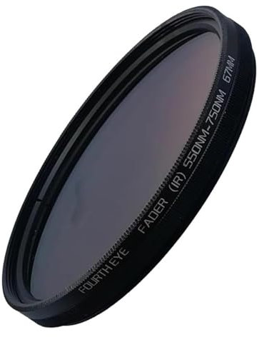 37mm Adjustable Infrared Pass X-Ray IR Fader IR Camera Lens Filter From 550nm To 750nm For Olympus M.Zuiko Digital ED 14-42mm f/3.5-5.6 EZ Lens, For Olympus M.Zuiko Digital 14-42mm f/3.5-5.6 II R Lens