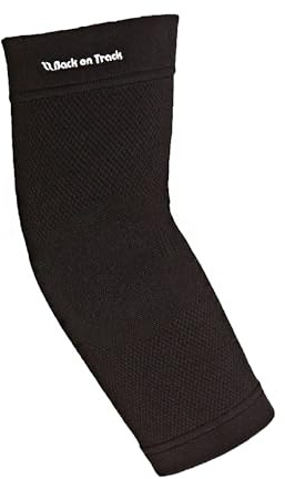 Back on Track Physio 4-Way Stretch Black Elbow Brace