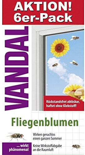 Vandal Fliegenblume für Fenster 6stk.