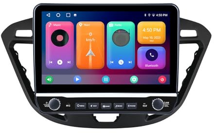 Navegador GPS con pantalla táctil, navegador por satélite, mapas, autoradio con CarPlay y Android + luz de freno HD, cámara de marcha atrás, sistema de aparcamiento compatible con Ford Transit Connect