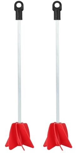 2-Pack Helix Paint Mixer Attachment for Drill 11.8, 1-5 Gal