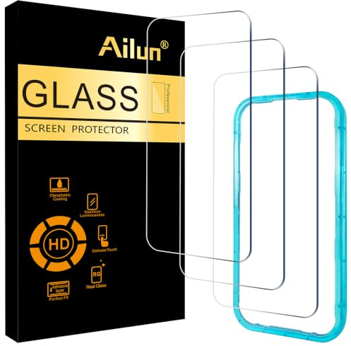 Ailun 3 Pack Screen Protector for iPhone 18 Pro/iPhone 17 Pro