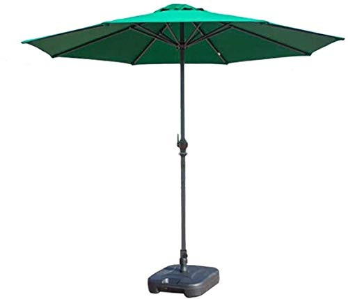 Outdoor Garden Parasols Parasols 9' Patio/Garden Umbrella With Crank, Perfect For Outdoor Yard, Beach Commercial Event Market, Camping, Swimming Pool Side good
