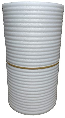 All4All Trittschalldämmung 3mm PE 100 cm x 100 m Dämmunterlage 100 m² Schaumfolie Laminatunterlage Parkettunterlage Dämmunterlage Schallschutz
