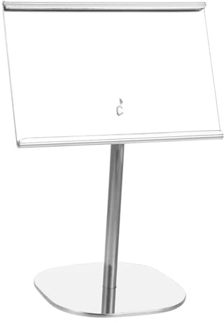 Cabilock Stainless Steel Table Cards Holder for Restaurant Supply Material for Place Holder and Dinner Stand Usage