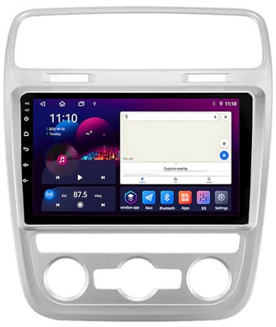 ZCHBSM Estéreo para automóvil Android 14 de 9 pulgadas con pantalla táctil de 2 Din para VW Volk-swagen Scirocco 2014-2017 con controles en el volante Carplay Bluetooth AHD Cámara de respaldo Navegaci