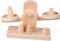 TOYANDONA 1 Satz Waage aus Holz interaktives kinderspielzeug Toys für Feinmotorik holzspielzeug im Holzmaßstab Waage- aus Holz Lotusbaum