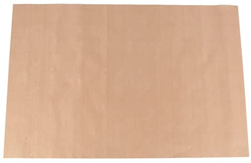 Pqahffowr 6PZ Foglio di PTFE 40X60Cm Teglia da Forno Riutilizzabile Resistente Antiolio Carta Forno A Prova di Utensili Antiaderente per Barbecue