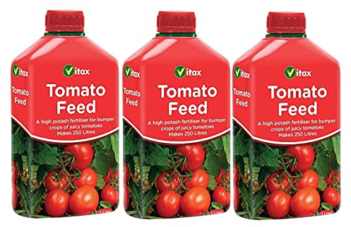 Vitax 5LT1 Flüssiges Tomatendünger, 1 l, 3 Stück