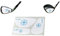 LL-Golf ® 90er Set Golf Impact Tapes/Label mit je 30 Driver/Holz, Eisen/Wedges und schmale Holz/Hybrid Tapes/Golfschläger Schlagfläche Impact Aufkleber/Etiketten RH