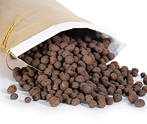 D'vine Dev 8qt Expanded Clay Pebbles, Planter Filler Balls, 97-F-2