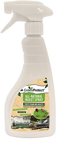 Green Protect Insect Repellent Spray - Safe - No Harmful Chemicals Insect and Bed Bug Trap Liquid 500 ml