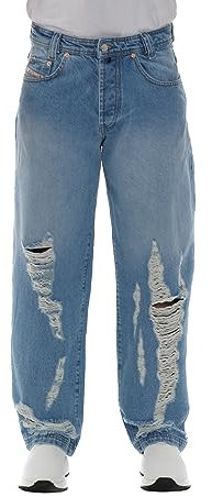 Picaldi® Zicco 471 jeans | Lös och avslappnad passform | morotsbyxor | ledig, lös och bred skurna, blå, 33W x 34L