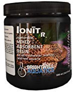 Brightwell Aquatics IonitR - Regenerable Adsorbent Resin to Remove Impurities in Freshwater and Marine Reef Aquariums, 500 ml