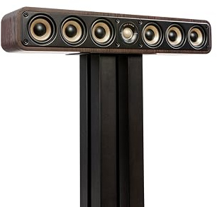 Polk Audio Signature Elite ES35 Center Channel Speaker, Contemporary Walnut