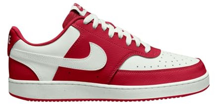 NIKE HM9862-600 Court Vision Low Herren Gym RED/Summit White EU 44