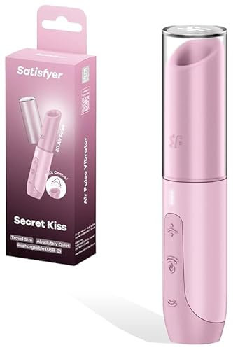 Satisfyer Secret Kiss Vibrator Sex Toy | Erwachsenenspielzeug für Frauen | Klitorisstimulation Vibrator | Vibrierendes Sexualvergnügen Gerät | Stimulationsvibratoren | Weibliche Wellness Tools