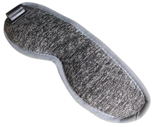 Hemobllo Almohadilla Térmica Ocular USB con Masaje Relajante Antifaz Transpirable para Aliviar Fatiga y Ojeras para Viajes y Descanso