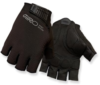 Giro - Bravo II Gel Handschuhe - Erwachsene Herren - Rennradhandschuhe, Fahrradhandschuhe, Rad Handschuhe, Performance Handschuhe, Schwarz, M
