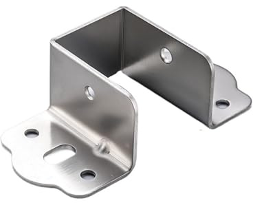 U Shape Bed Beam Support Metal Stand Rail Brackets Wood Fixed Connector Thickened Corner Hinges Hook Furniture Hardware(6pcs)