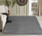 Serdim Rugs Living Room Shaggy Area Rugs Dark Grey 200x290cm(6'7x9'6)