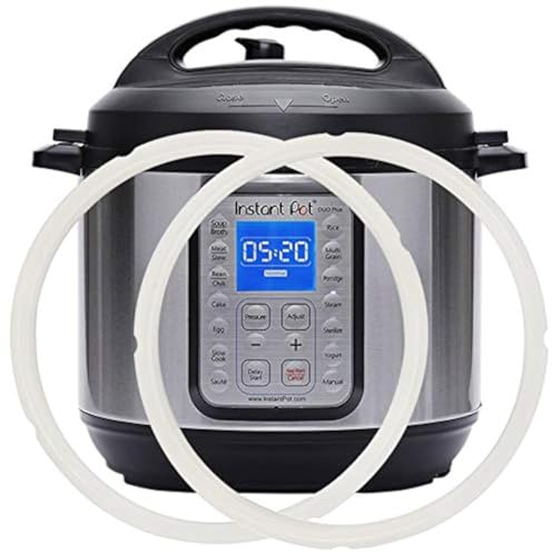 Silicone Sealing Ring 6qt for Instant Pot Sealing ring for 6 5qt Insta Pot, Sweet and Savory, Food-grade Silicone Fits IP-DUO60, IP-LUX60, IP-DUO50, IP-LUX50, Smart-60, IP-CSG60 and IP-CSG50-2 Pack