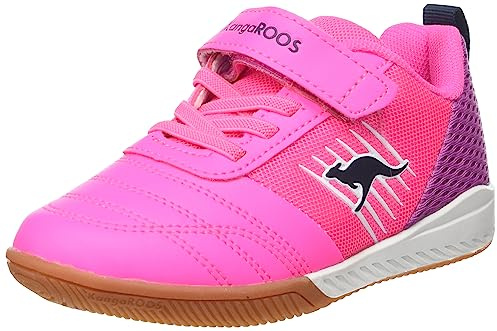 KangaROOS K5-Super Court Ev 37, Zapatillas, Rosa neón Fucsia 6211, 29 EU