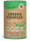 Super Greens Pulver-Komplex - Natürlicher Apfelgeschmack - Premium-Superfood-Pulvermischung mit Spirulina, Gerstengras und Kurkuma - Ballaststoffreich, Vegan und GMO-frei - Hergestellt von Nutravita