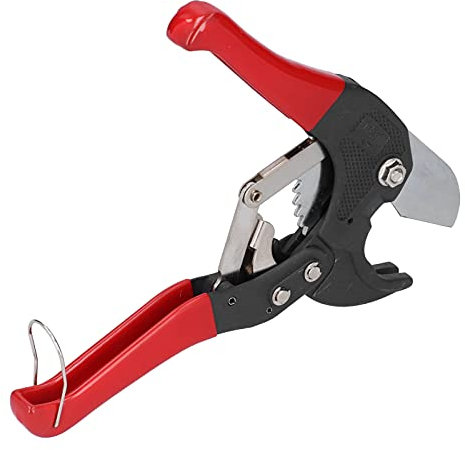 Cortatubos de 42 Mm, Cortatubos y Cortatubos Tipo Trinquete, Cortatubos de 42 Mm, Herramienta de Corte Rápido de Tubos Dentados Autoblocantes con Bloqueo de Seguridad, Cortatubos