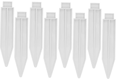 FUNOMOCYA Recinzione in Plastica Tassello Per Fissaggio Da Giardino Supporto Per Piccola Recinzione Parti Resistenti Per Recinzioni Esterne Set Di 8 Pezzi