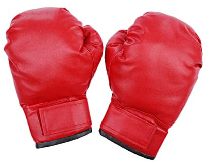 POPETPOP Junge Mädchen Boxhandschuhe Thai Stil Strapazierfähige Pu-Boxhandschuhe Mit Vollem Handgelenkschutz rutschfest Leicht Und Tragbar Professionelle Trainingshandschuhe Für Sparring Un