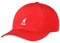 Kangol WR Nylon Cap Basecap Baseballcap Curved Brim (One Size - rot)