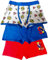 coole-fun-t-shirts 3X Jungen Boxershorts Unterhosen, kompatibel zu FEUERWEHRMANN SAM MEGAPACK Set Kinderslips Schlüpfer Unterwäsche Gr.122/128 (122/128)