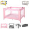 Lorelli Reiselaufstall PLAY, Laufstall klappbar mit Spieldecke, Tragetasche, Farbe:rosa pink