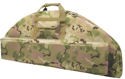 Alephnull Estuche para Arco Compuesto con Bolsillo para Flechas Bolsa para Arco Suave (CP, 113CM)
