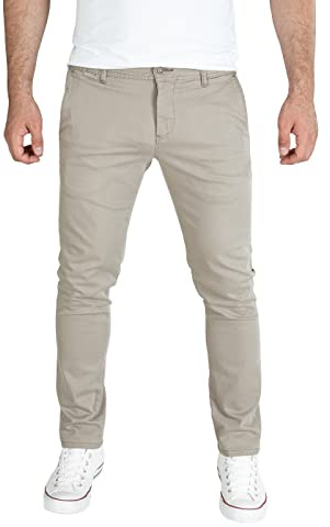 PITTMAN Andrew - Männer Hose - Stretch Chino Hosen Herren - Slim Fit Chinohosen, Beige (Winter Twig 171108), W30/L30