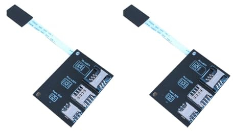 Janasiba 2X 2730 Convertitore Di Strumenti Di Attivazione Nano SIM Esterna in Estensione Smart Card IC 4In1 per Kit Adattatore Scheda SIM